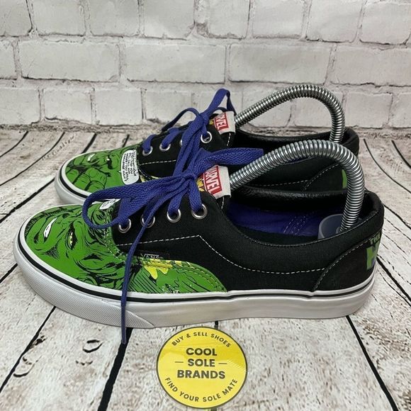 Vans Marvel Hulk Shoes. Men 5.5 / Women 7 - Picture 2 of 8